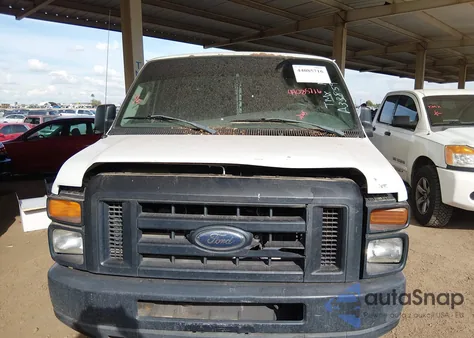 2008 Ford E-150 Commercial/Recreational из США, поврежденный, VIN 1FTNE14W88DA33859